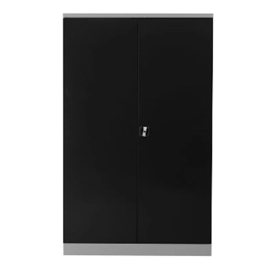 PROREGAL Stahlschrank Bee mit 4 Fachböden und Türen, Grau & Anthrazit, H: 195 cm, B: 120 cm, T: 42 cm - Bild 2