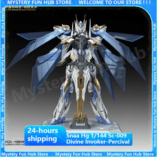 Bandai The Round Table Knights Sc-009 Divine Invoker-Percival Deluxe Edition, Modellbausatz, 1:144, Actionfigur - Bild 1