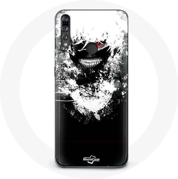 Handyhülle für Huawei P30 Lite mit Anime Tokyo Ghoul Ken Kaneki Design in Schwarz - Bild 1