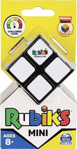 Spin Master Rubik's 2x2 Mini, Geschicklichkeitsspiel, ab 8 Jahren - Bild 1