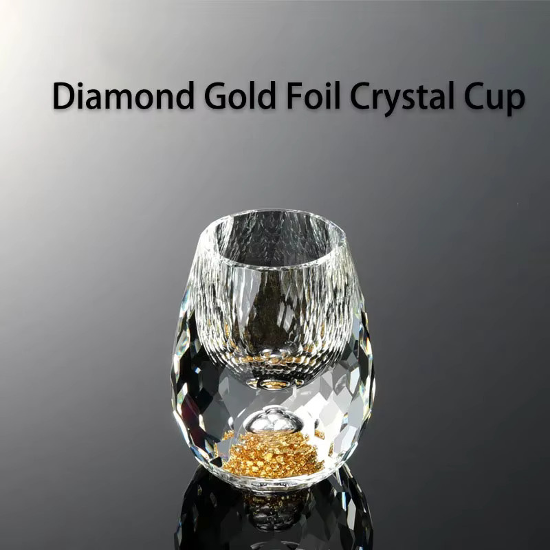 YWDL Kristall-Likörgläser Diamantgeschliffen Transparent mit 15 ml und 50 ml Füllmenge - Bild 3