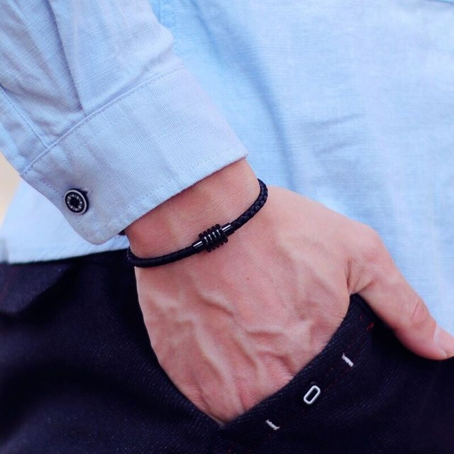 Armband Edelstahl, Herren - Bild 1