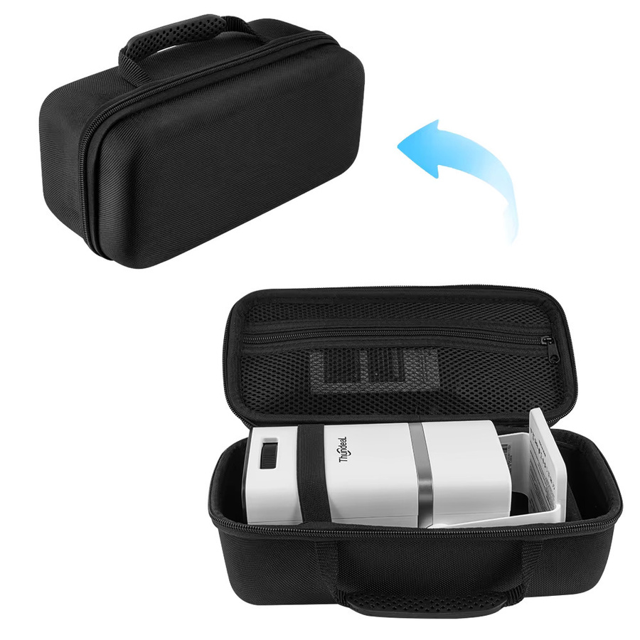 PROGAGA Projektortasche in Schwarz für Magcubic HY300 Pro HY320 Mini TD80W PG370 zur sicheren Lagerung und Reise - Bild 3