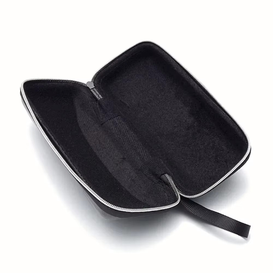 Brillenetui-Set Leder, Schwarz - Bild 3