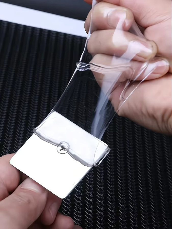Transparentes Nano Klebeband doppelseitig, wiederverwendbar und wasserdicht, Breite: 10 mm - Bild 6