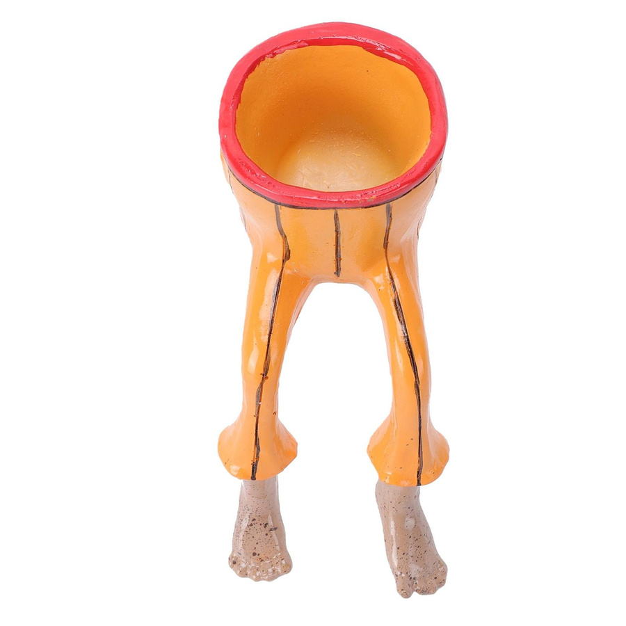 Kreativer Blumentopf mit Halbkörper-Design von Fishine in Multicolour aus Harz - Bild 2