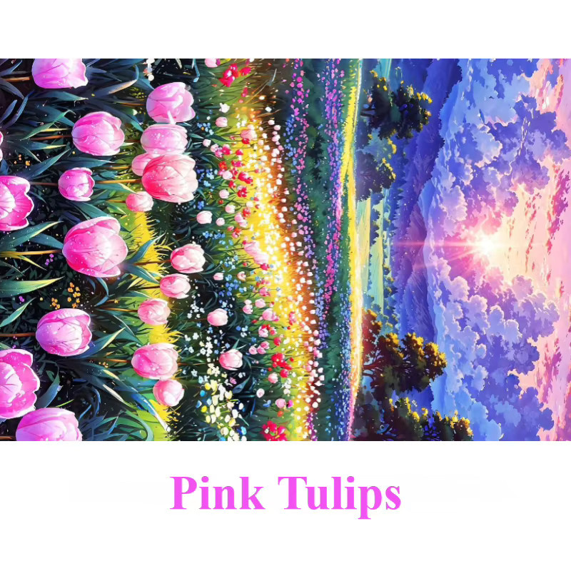 MaxRenard Rosa Tulpen Puzzle, 150 Teile - Bild 4