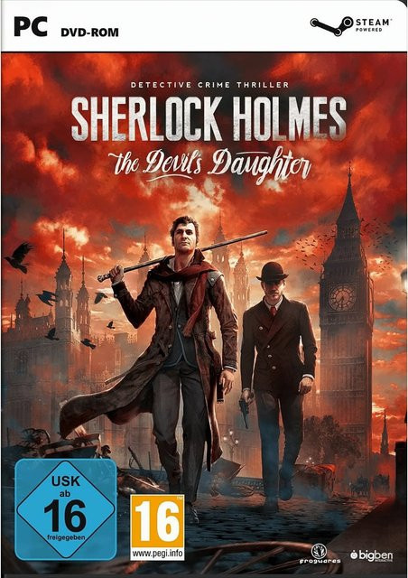 Sherlock Holmes: The Devil's Daughter Action Adventure Spiel von BigBen Interactive in Multicolor - Bild 1