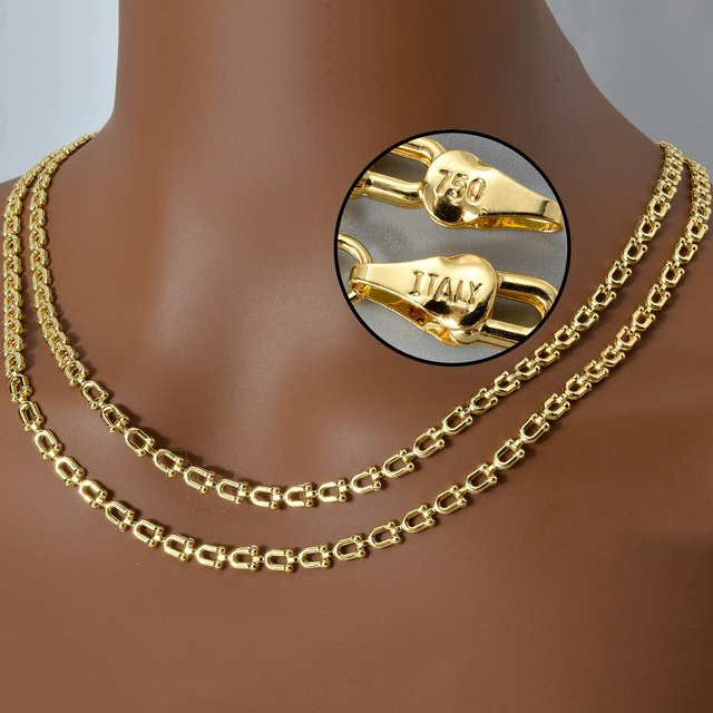 Sunny Jewelry Gliederkette, goldfarben, Unisex - Bild 1