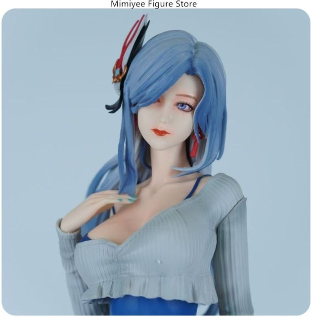 Bandai Genshin Impact Shenhe Anime-Figur, Modell-Statue, 48cm - Bild 1