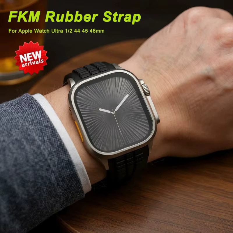 FancyWrist Uhrenarmband Silikon, Schwarz, Herren - Bild 2