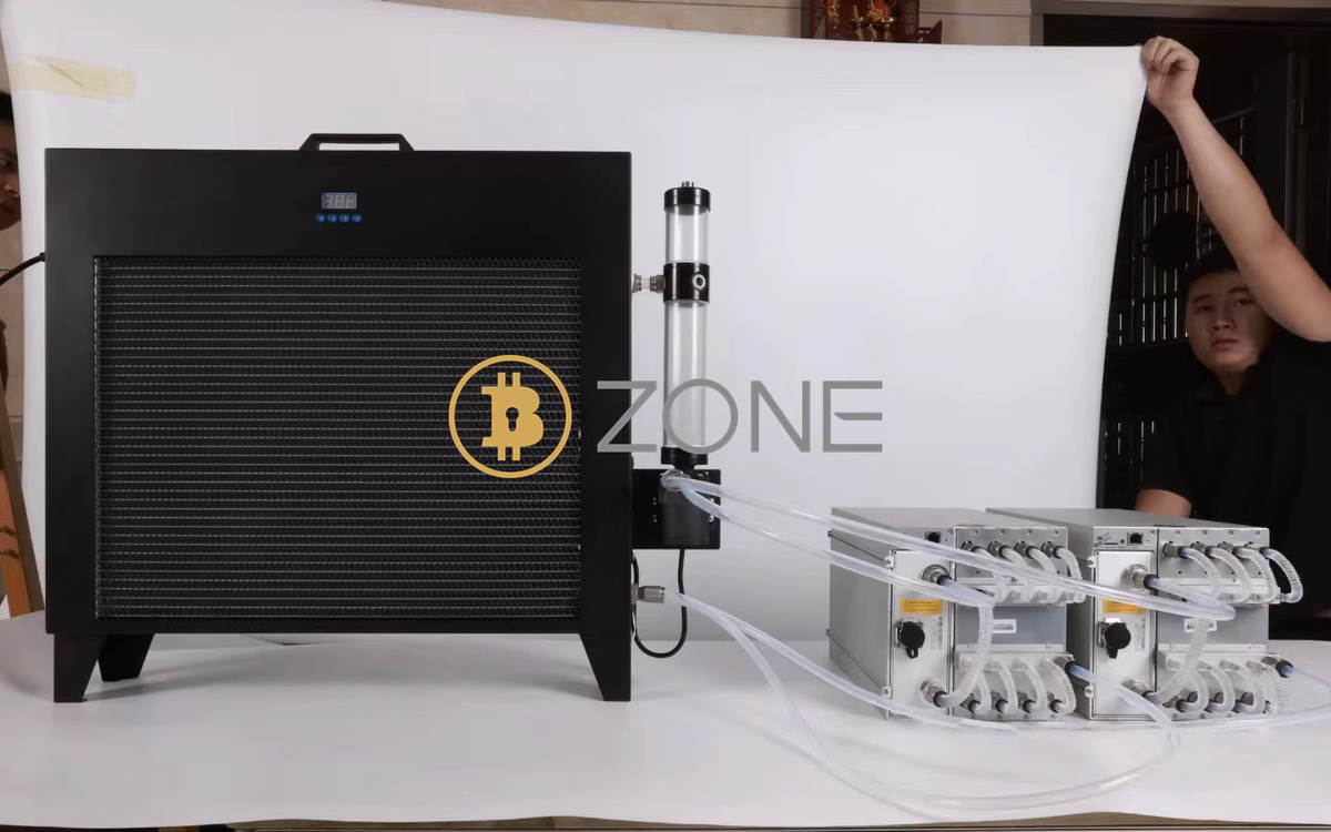 Bitmain Whatsminer Wasserkühler AIO Flüssigkeitskühlung in Schwarz für 2 Stück Antminer S19hydro 198T Bitcoin Miner mit 12,8 kW Leistung - Bild 5