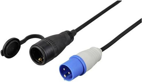 Sygonix CEE-CARA Adapter SY-6323690 16A 3polig 230 V/AC multicolour - Bild 1