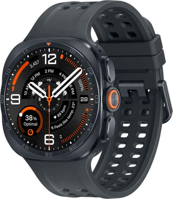 Samsung Galaxy Watch Ultra2 LTE Smartwatch in Titanschwarz mit 47 mm Gehäuse und Funktionen für Schlaftracking und Telefonie - Bild 1