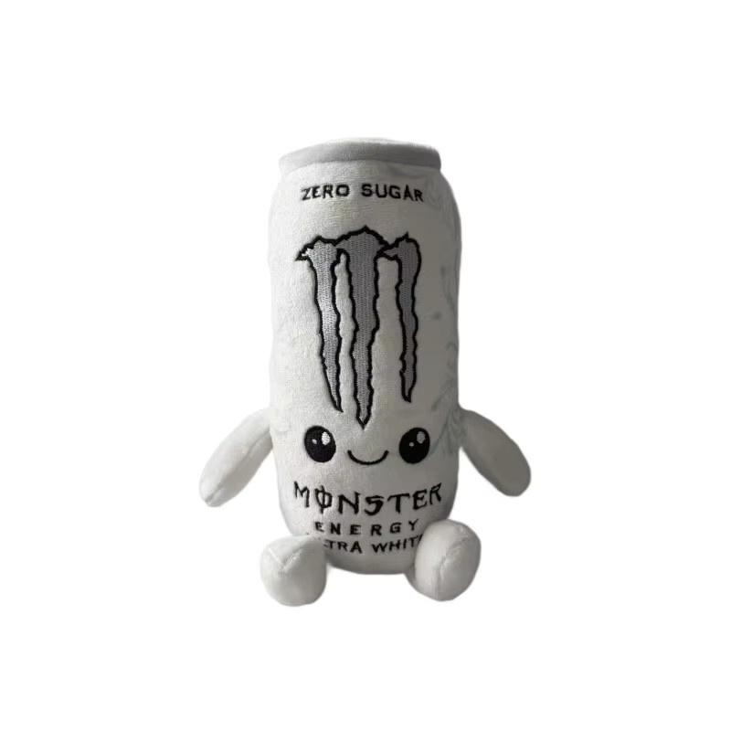 Potdemiel Monster Energy, Plüschspielzeug, weiße Stoffpuppe - Bild 3