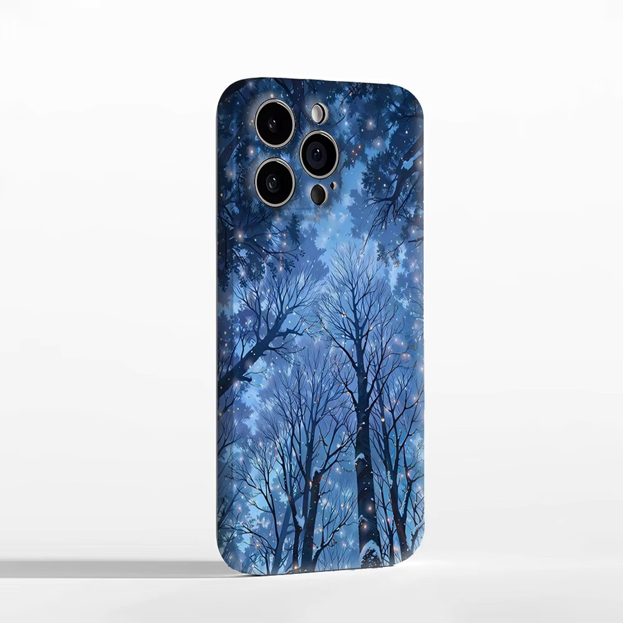 Potdemiel Wald-Glow Handyhülle für iPhone 17 16 15 14 13 Pro Max Plus, magnetisch, Schneeweiß - Bild 2