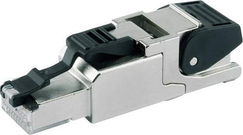 Telegärtner Cat.6A Ethernet LAN Stecker in Silber für AWG26-27 - Bild 1
