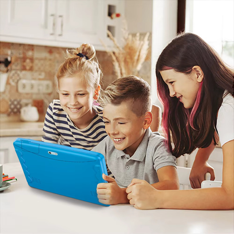 BDF Kinder Tablet mit Android 12, 10,1 Zoll Display, 4 GB RAM und 64 GB Speicher, Wifi und 3G Sim Karte, in Pink oder Blau - Bild 2