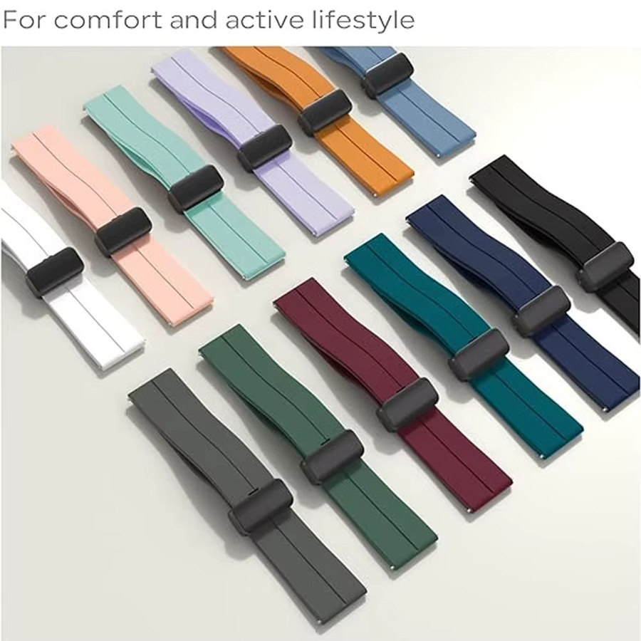 Suunto Uhrenarmband Silikon, D-Schnalle, Unisex - Bild 2