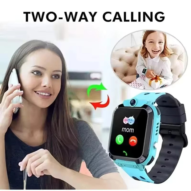 Lenovo 5G Kinder Smartwatch mit GPS-Ortung, SIM-Karte, Anruffunktion, SOS und Kamera, wasserdicht, Farbe: Grün - Bild 4