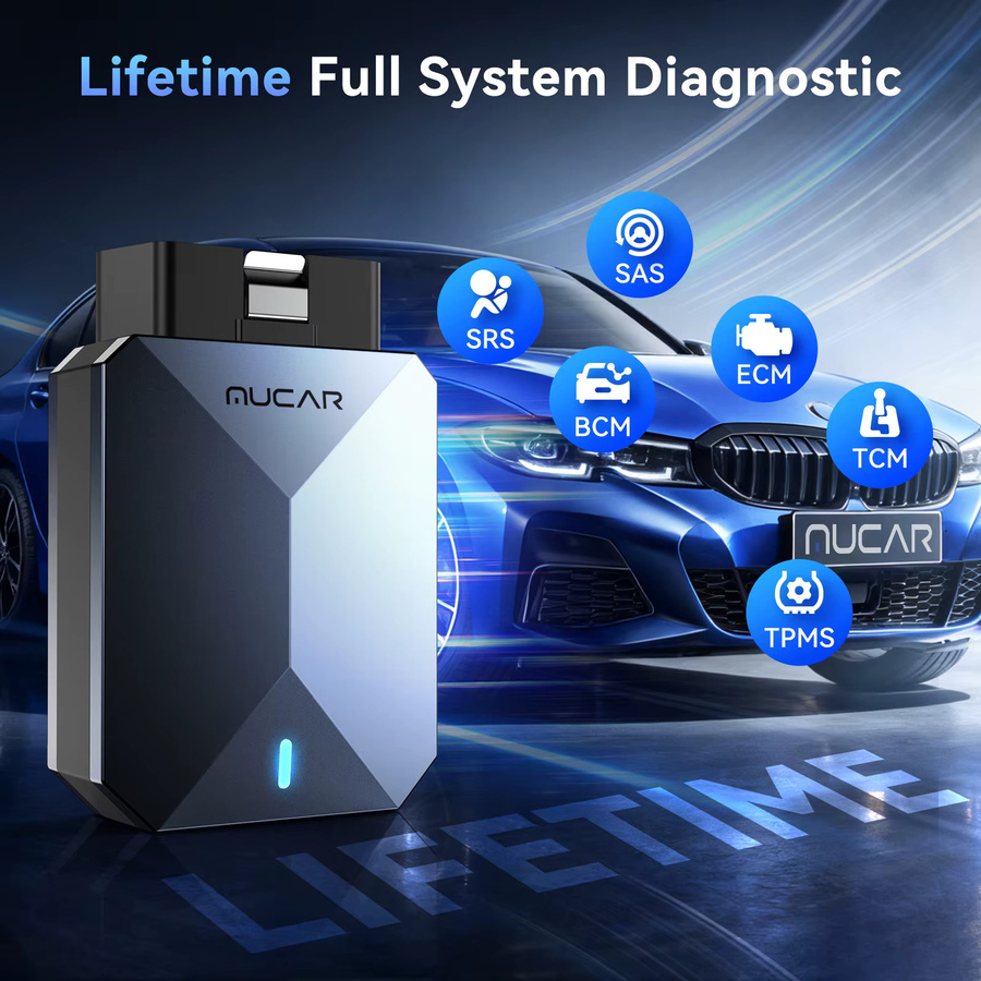 MUCAR BT200 Max Bidirektionaler Kfz-Diagnosescanner mit CAN FD und lebenslangen kostenlosen Updates - Bild 2