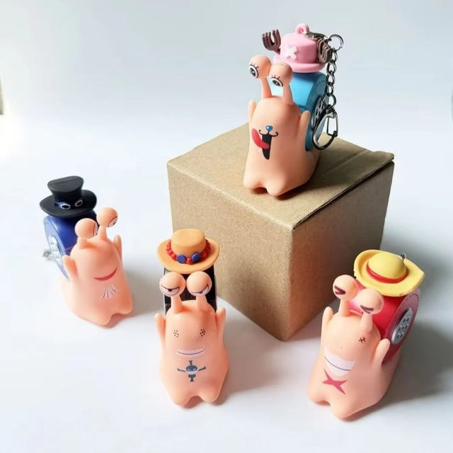 Bandai One Piece Cartoon-Schneckenförmiges Telefon, mit Ton- und Aufnahmefunktion - Bild 1
