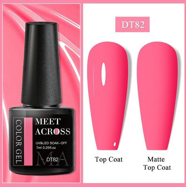 MEET ACROSS Glitzer-Gel-Nagellack, DT82 - Bild 1