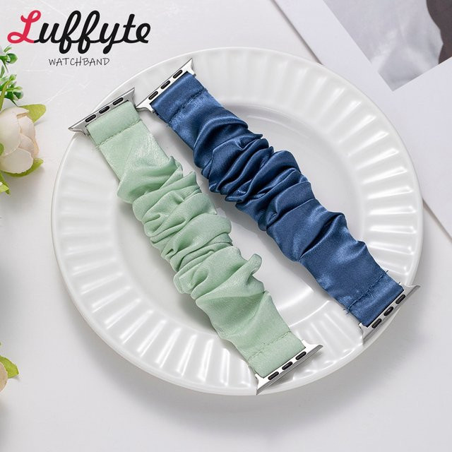 luffyte Uhrenarmband Textil/NATO, Schwarz, Damen - Bild 1