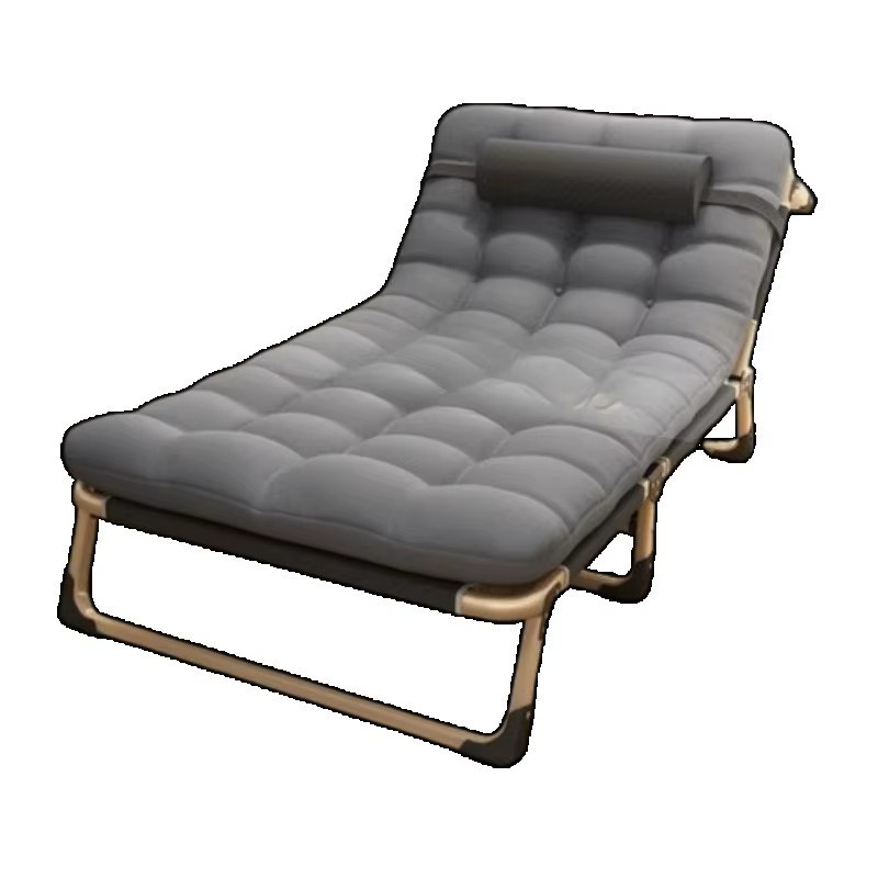 Cama Dobravel Home Klappbett als Einzelbett aus Metall in Schwarz oder Grau - Bild 2