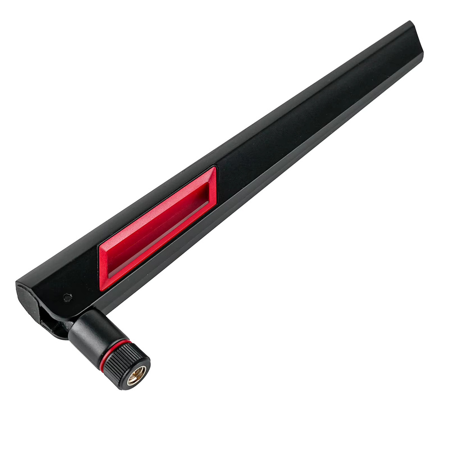 RCmall 2er-Set Dualband WLAN-Antenne 2,4G 5,8G 12dBi mit SMA- oder RP-SMA-Stecker in Schwarz, Länge: 19,5 cm - Bild 5