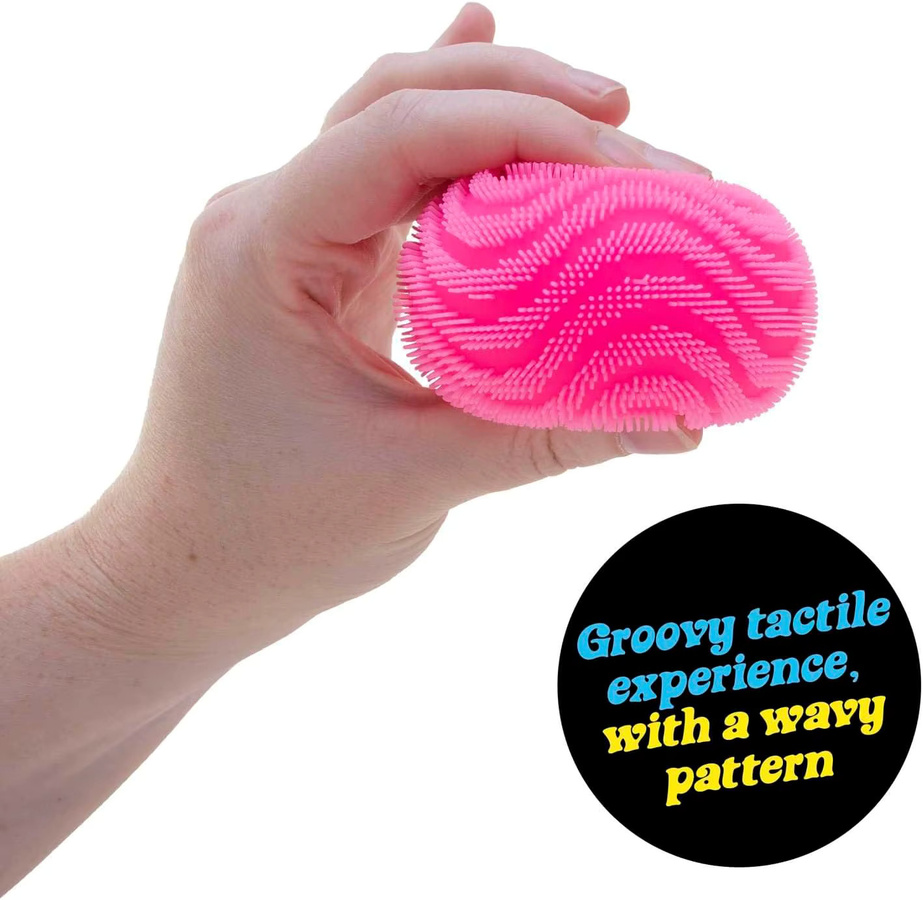 NeeDoh Fuzz Ball Wonder Waves, Sensorisches Quetschspielzeug, Fidget-Ball - Bild 4