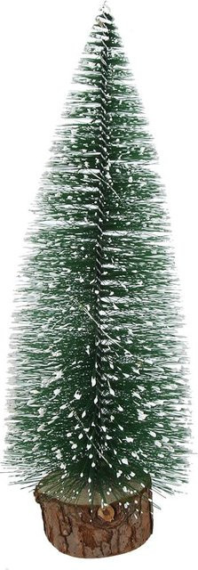 OutsideWorld Mini Weihnachtsbaum mit LED-Beleuchtung als Tischdekoration, Farbe: Grün, Höhe: 30 cm - Bild 1