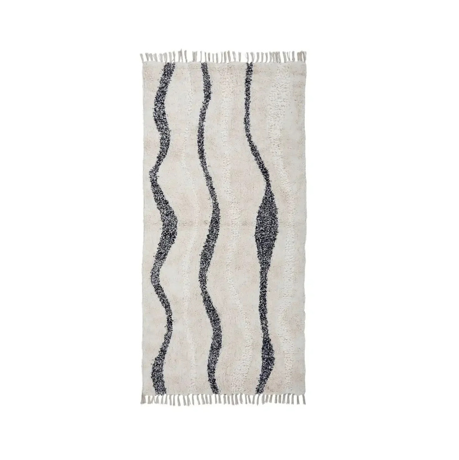 House Doctor Teppich Muzo Beige B: 90 cm, L: 180 cm - Bild 1