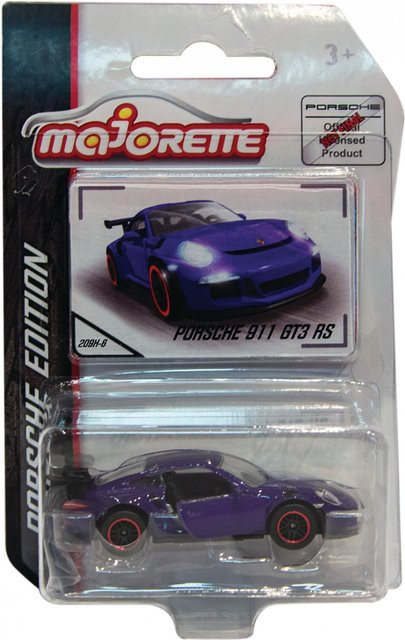 Majorette Porsche 911 GT3 RS, Spielfahrzeug, 1:64, ab 3 Jahre - Bild 1