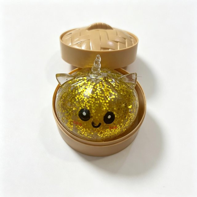 Modimo Glitzernder Ozean-Knödel Squishy Spielzeug Plüsch, ab 14 Jahren - Bild 1