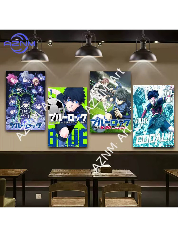 KAYOU Anime Blue Lock Isagi Yoichi Poster als moderne Wanddekoration in Mehrfarbig - Bild 3