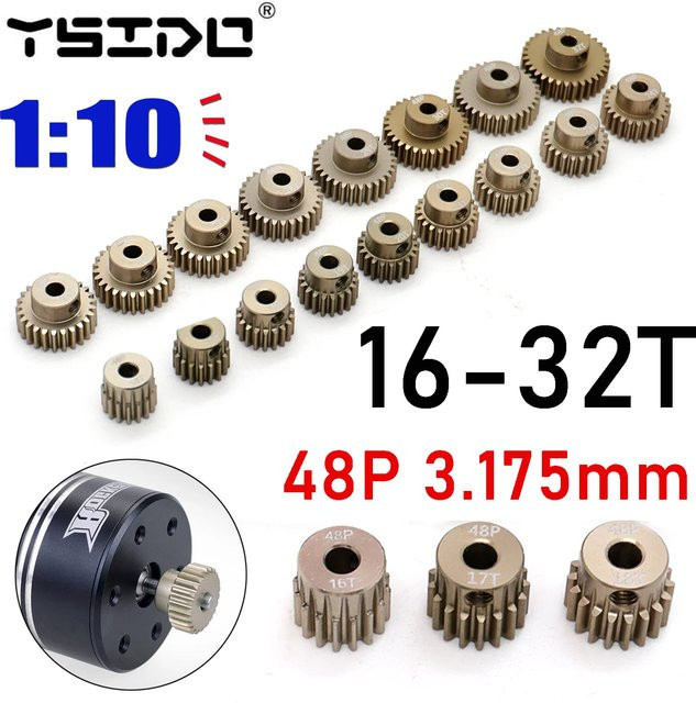 YSIDO Motorgetriebe, Metall, 1:10 - Bild 1