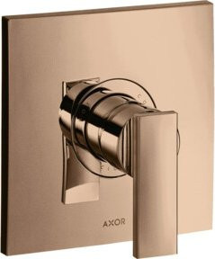 Hansgrohe Axor Citterio Unterputz-Einhebelmischer für Brause in Gold - Bild 1