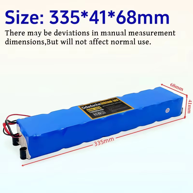 10S3P 36V 100000mAh Elektroroller-Akku aus 18650 Lithium-Ionen-Zellen für M365 in Blau - Bild 4