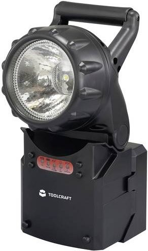 TOOLCRAFT SMD LED Akku-Handscheinwerfer 160lm TC-6406360 in Orange und Schwarz - Bild 1