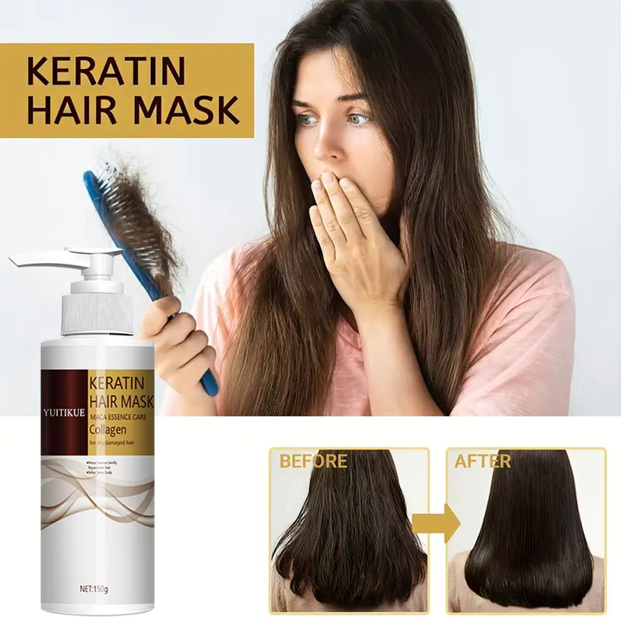 YUITIKUE Haarmaske mit Kollagen für trockenes Haar - Bild 5
