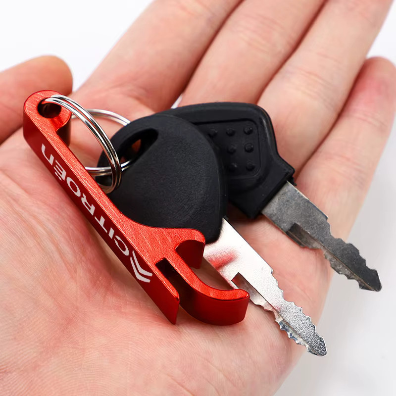 Citroen Schlüsselbund Ring, Bier Flaschen Öffner, Unisex - Bild 3