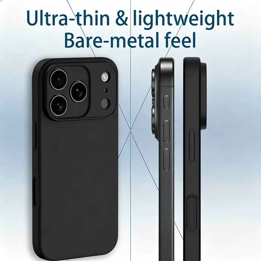 A-ArianaS Petal Soft TPU Handyhülle für iPhone in Schwarz, stoßfest und kratzfest - Bild 2