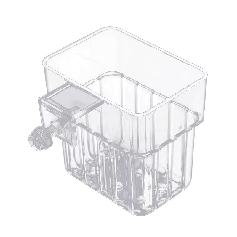 Transparenter hydroponischer Pflanzbecher aus Kunststoff zur Wandmontage für Aquarien und Heimgebrauch - Bild 5