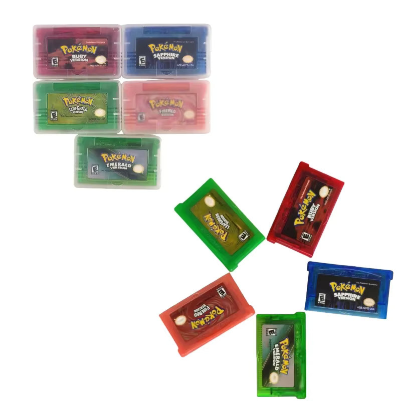 GBA Game Series 32-Bit Videospielkassette Pokemon Rollenspiel Modul für Game Boy Advance von Bandai - Bild 3