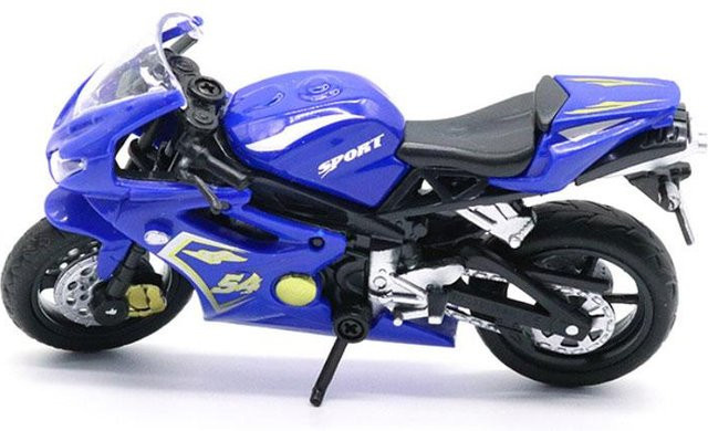 Linyi toy car, Legierungs-Motorradmodell, Druckgussmodell, ab 4 Jahren - Bild 1