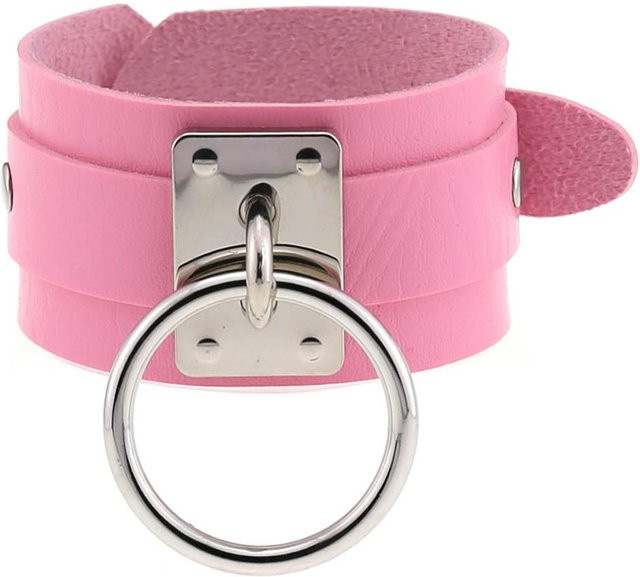 YIRAN Armband, Leder, Metall, pink, Unisex - Bild 1