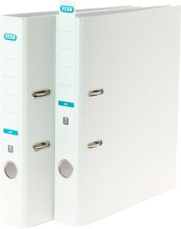 ELBA Ordner smart DIN A4 Hebelhefter weiß Rückenbreite: 5 cm - Bild 1