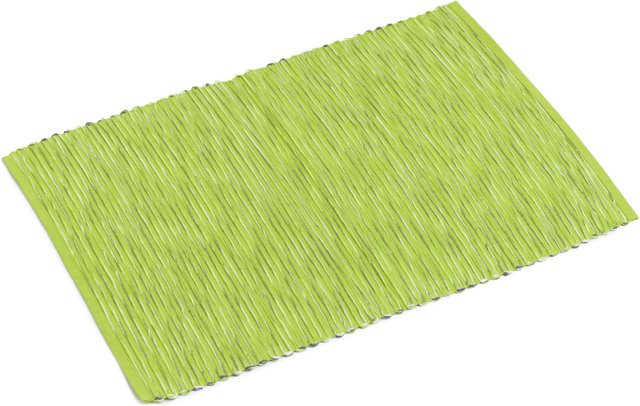 Tischset MERANO in Grün mit grafischem Design aus Polyester, rechteckig - Bild 1