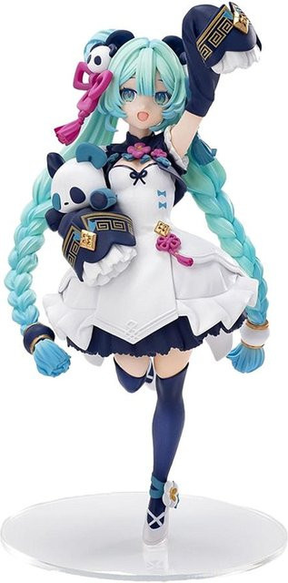 Yiran toy 1 Hatsune Miku Actionfigur Panda Chinesischer Stil 18cm - Bild 1